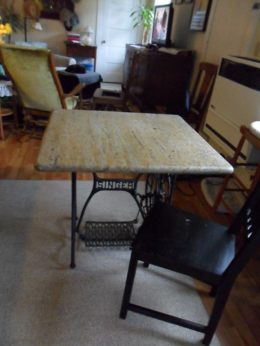 Singer Sewing Machine Table by jennconspiracy