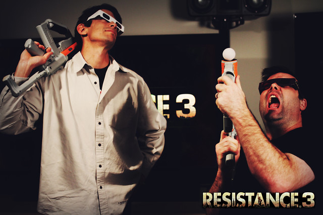Resistance 3: Stereoscopic 3D and PlayStation Move sharp shooter