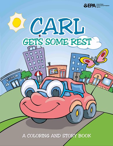 Carl Gets Some Rest Coloring / Story / Activity Books