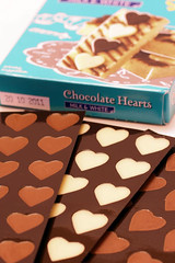chocolate hearts 1615 R 1