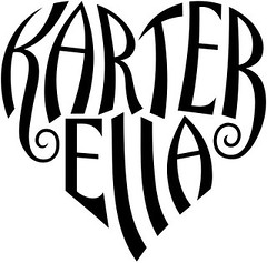 "Karter" & "Ella" Heart Design