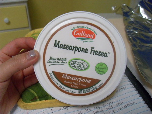 Mascarpone Cheese for Tiramisu Cake