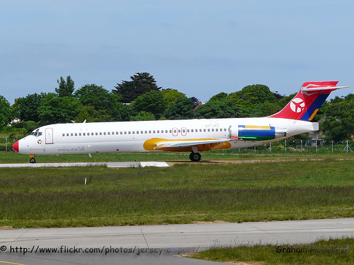 OY-JRU McDonnell Douglas MD-87 by Jersey Airport Photography