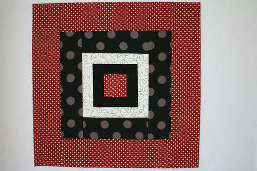 Fat Stash Bee - April block 1 by thecharmingneedle