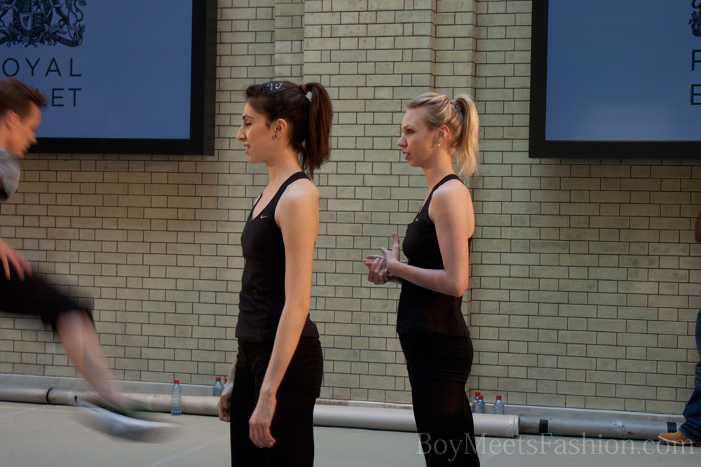 The Royal Ballet at the Apple store, Covent Garden