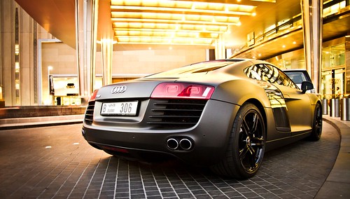 Audi R8 Matt Black by Arash Sheikholeslami Photography