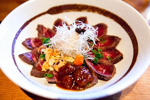 Evening's Special: Kobe beef tataki