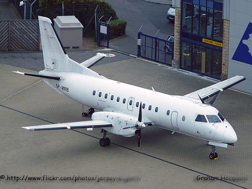 SP-MRB Saab 340A by Jersey Airport Photography