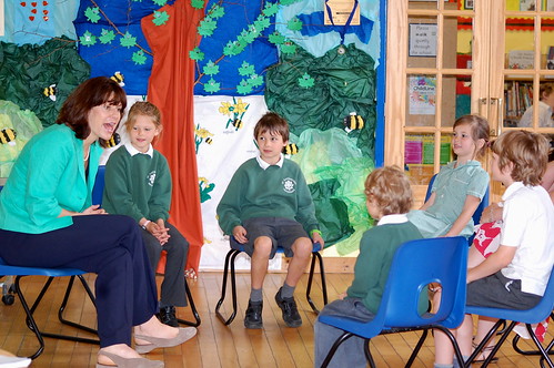 Claire Perry with School Council
