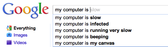 Google my computer is