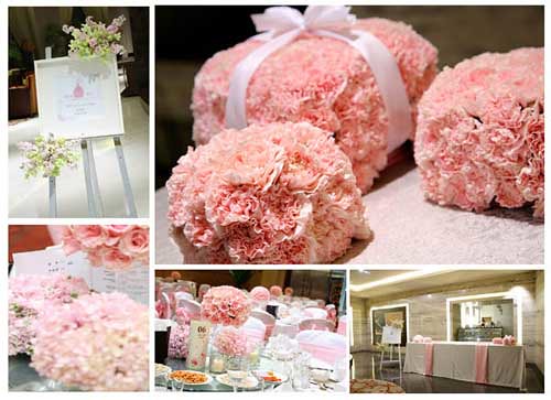 Pink wedding ideas 