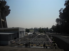 Primer día de montaje - Estadio Azteca 03