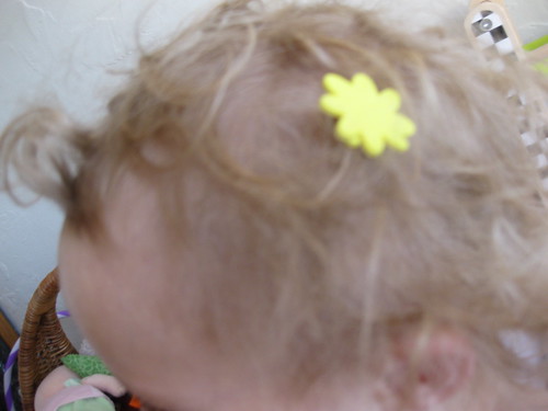 Flower in her hair