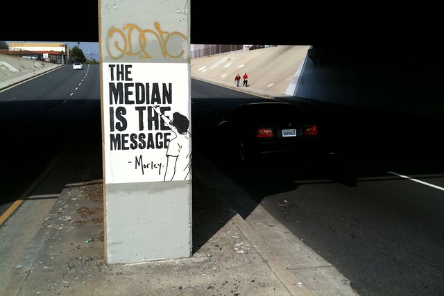 The Median is the Message