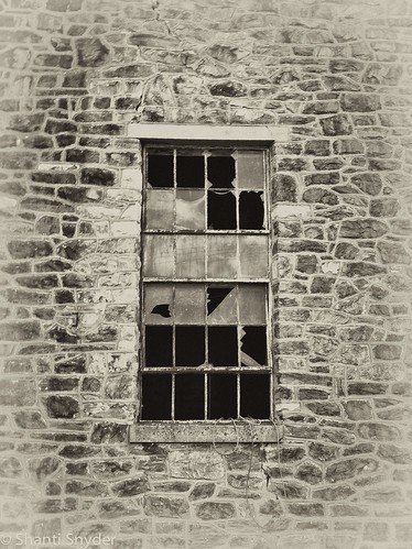 Old Mill Window. by shantisphotos