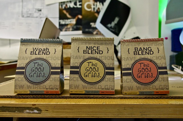 The Good Grind. Coffee Package Design