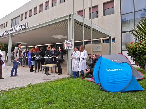 Concentración Auxiliares de Enfermería Melilla