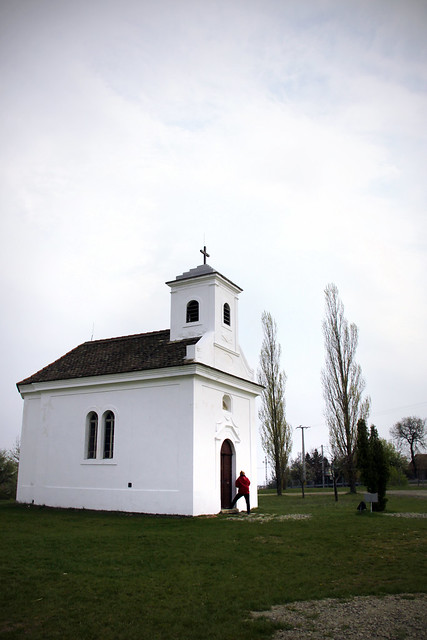 Votive chapel from Jánossomorja build in 1842