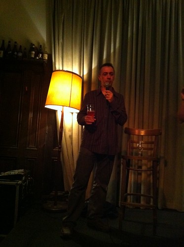 Scott of Bright Brewery introducing Pinky Framboise