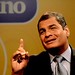 Rafael Correa: decisão soberana. Foto de Presidencia de la República del Ecuador