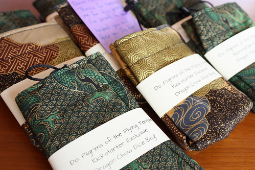 Lyndsay Peters' Dragon Chow Bags for Do: Pilgrims of the Flying Temple