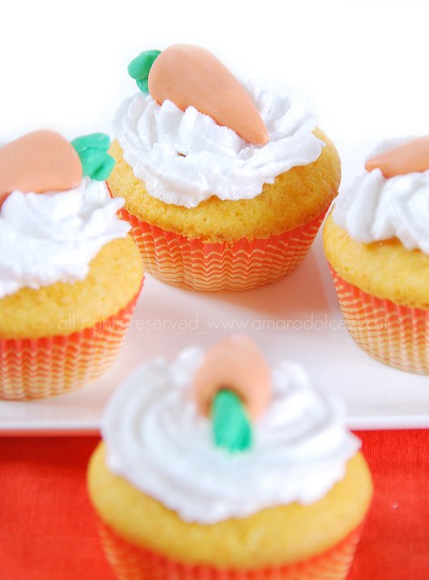 carrot cupcake (milk free)