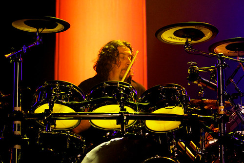 Malcolm Holmes, Schlagzeuger von OMD - (C) Flickriver