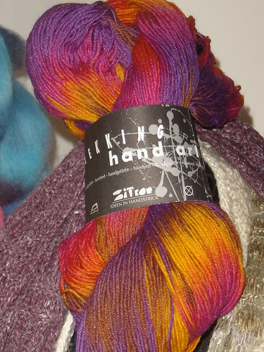 Zitron Trekking Hand Art Color Sock Yarn "Columbo" KAL May 2011