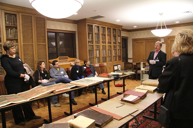 Dittrick Museum Tour - Obscura Day 2011 - Rare Book Viewing