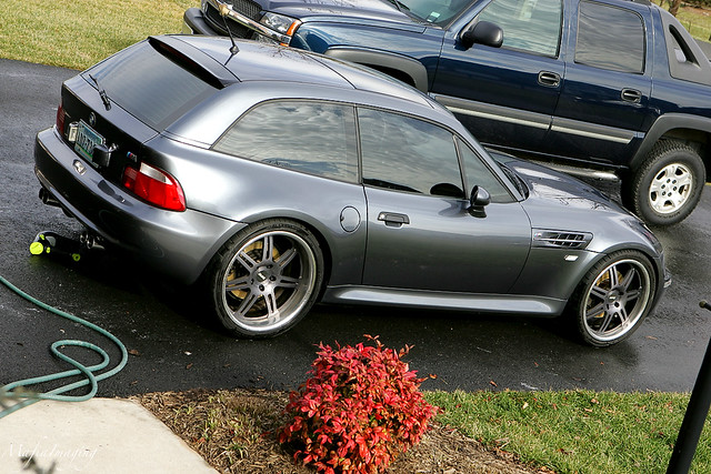 Steel Gray S54B32 M Coupe with DPE R07 Wheels