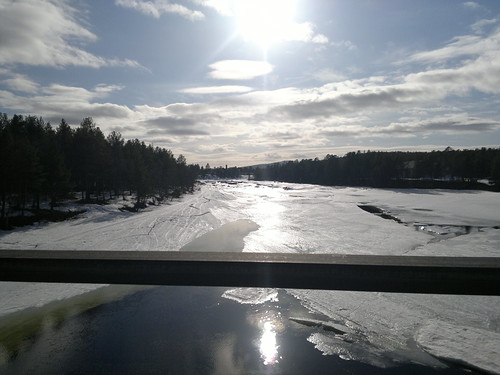 Driving to Saariselkä