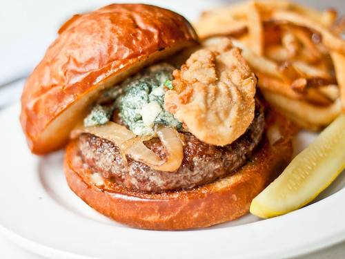 Oyster House burger