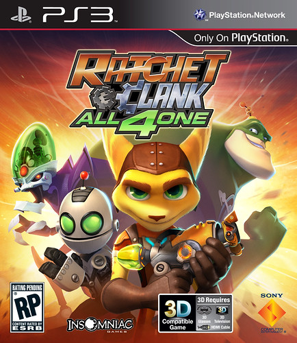 Ratchet & Clank: All 4 One box art