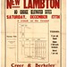 M1604 - New Lambton, Saturday December 17, [1921]. 