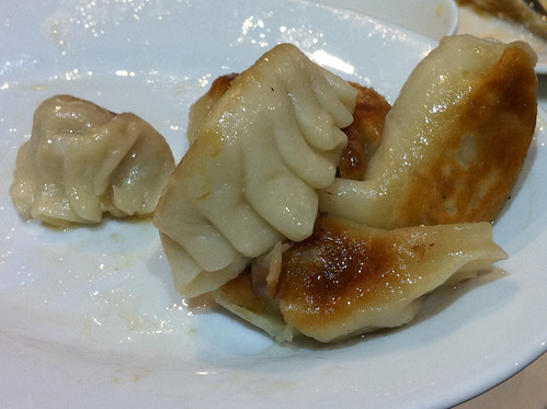 Pan-fried pork dumplings