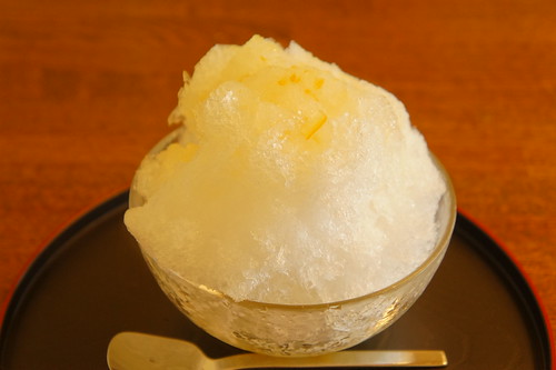 柚子かき氷