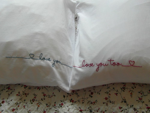 love you pillows 1 & 2