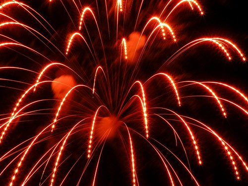 Awesome Red Fireworks! - dscn2253