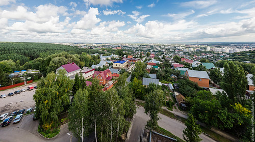 Panorama of Penza from Zapadnaya Polyana (summer 2013) ©  Alexander Kachkaev