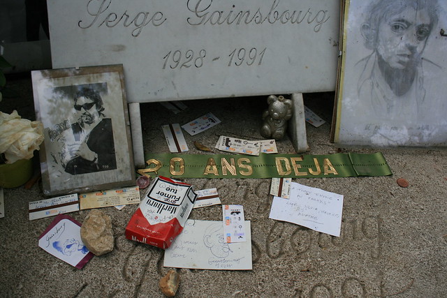 Tombe de Serge Gainsbourg