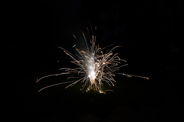 backyard fireworks