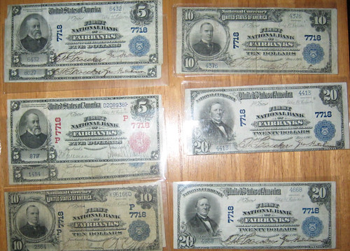 Fairbanks National Currency Notes