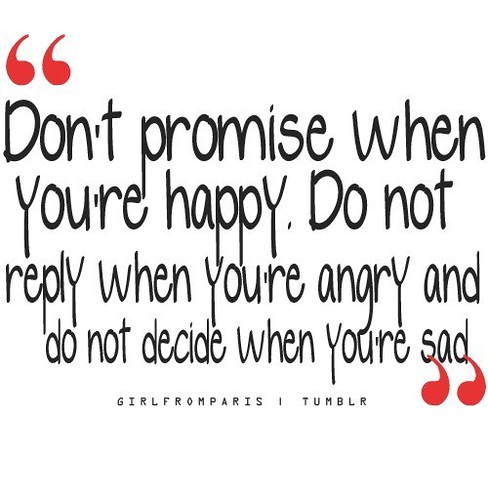 Don't Promise