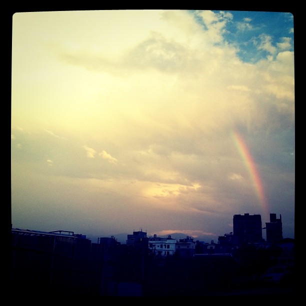 in the rainbow
