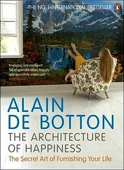 The Architecture of Happiness, by Alain de Botton (cover)