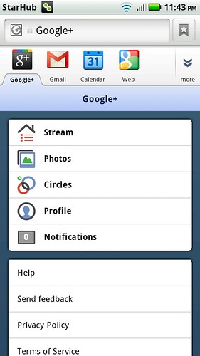 Google+ mobile by eyesthruthelens