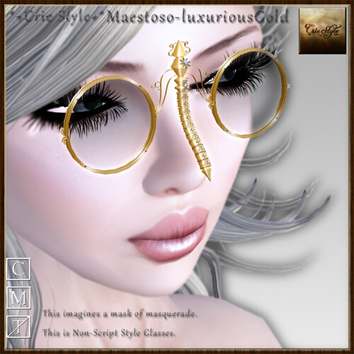 *+Crie Style+* Maestoso-luxuriousGold
