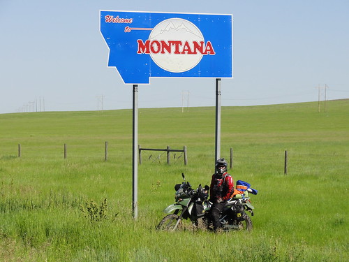 Entering Montana