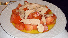 Ensalada de tomate con ventresca