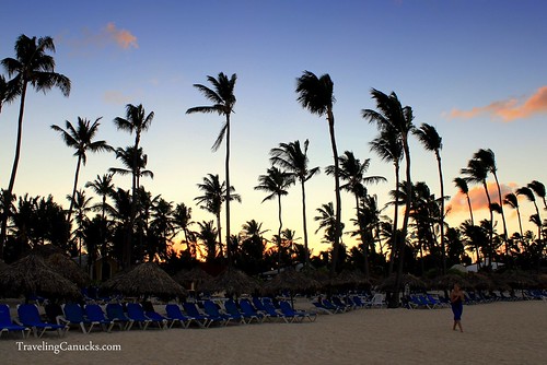 Caribbean Sunset at the Bavaro Princess Resort, Dominican Republic